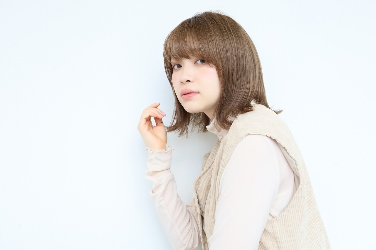 人気No.１【髪質改善】カット＋カラー＋髪質再生バイカルテ５stepTR　￥12000