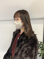 トレス(TRESS)&nbsp;艶カラー　外ハネボブ　シアーカラー