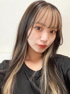 ロンドヴァリー 渋谷店(Lond vallee) 前髪インナーカラーベージュカラー！