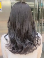 ウィズ 流山店(Wiz)&nbsp;ウェーブ×グレージュアッシュ  20代30代40代