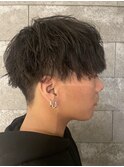 メンズマッシュツイストスパイラルパーマ
