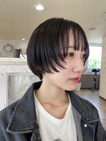 イースタイル 志都呂店(e-style com’s hair)&nbsp;前上がりショートボブ