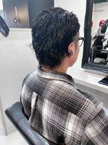 セルカ 新宿(CERCA)&nbsp;オールバックメンズ渋パーマ［CERCA新宿/新宿西口］