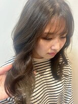 スタイル(STYLE)&nbsp;伸ばしかけヘア　ウェーブヘア　サラ艶ロング