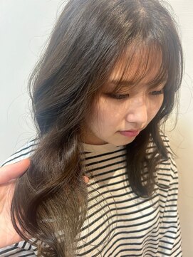 スタイル(STYLE) 伸ばしかけヘア　ウェーブヘア　サラ艶ロング