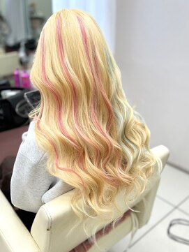 シーズン 大阪(SEASON) 【エクステ】ギャル/ブロンドハイライトヘア/エクステ専門店大阪