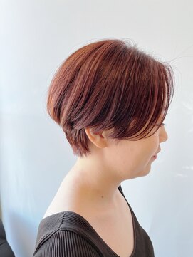 レシェル 松阪(RECIEL) 柔らかい質感の大人ハンサムショート