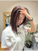 【堂安稚菜】ミディアムバイオレットカラー