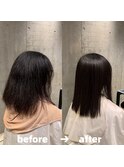 髪質改善/縮毛矯正/美髪/艶髪/弱酸性縮毛矯正/美髪ストレート