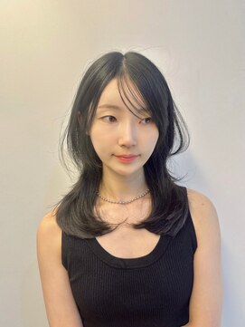 リー 四ツ橋(Lee) 韓国ヘア/レイヤーカット/デジタルパーマ/レイヤー/髪質改善