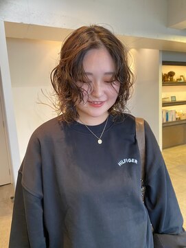 フェンヘアーアイス 中目黒(Fen.hair ici) 20代30代大人可愛い小顔デジタルパーマナチュラル毛先パーマ