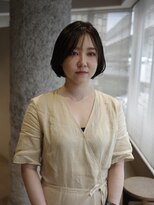 ネロ フタコタマガワ(NERO FUTAKOTAMAGAWA)&nbsp;【清水夏生】naturalな癖を活かしたボブ