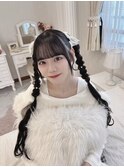 高め編みおろしツイン♪_優希