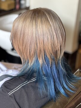 ヘアクリニックサロン アゲート(Hair Clinic Salon Agate) カット+ブリーチオンカラー+トリートメント