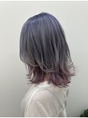 ラベンダー×ピンク