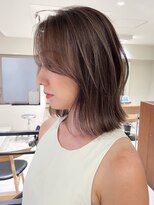 ジル ブラン 福岡(JIL BLAN) ボブ/ショート/レイヤーカット/顔まわり/白髪ぼかし/ハイライト