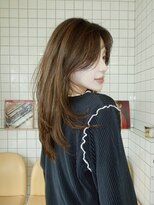 スタニング 渋谷(STUNNING.)&nbsp;レイヤーカット　ハッシュカット　顔まわりレイヤー