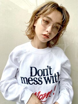 レクタ(RECTA) bob wolf/contrast color