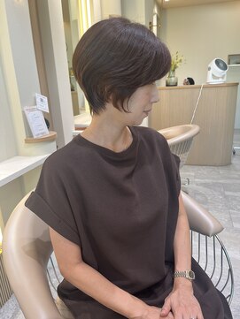 ウインナーヴィジョン 栄 久屋大通店(WINNER VISION) 【秋の大人のファッションカラー】美シルエットショートボブ