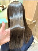 艶髪ロング/髪質改善/縮毛矯正