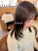 チェリーコーク(HAIR CHERRY COKE) フロントレイヤーとまろやかブラウン
