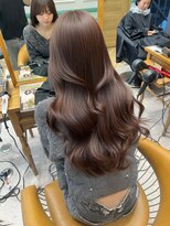 ロンドジェネルーズ 柏(Lond generous)&nbsp;チョコレートグレージュ×レイヤーカット