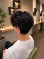 セントラル(CENTRAL)&nbsp;フェザーパーマ×センターパート