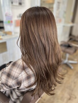 コクア ヘアーデザイン(kokua hair design) 赤みを消したブラウンベージュ