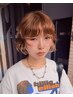 藤間限定　カット+ケアパーマ+カラー　￥27,720