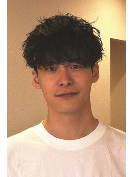 ボーイ(BOY) 前下りショートマッシュシャドウパーマ