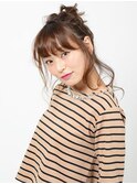 上品リラクシーなメッシーバンアレンジ【EARTH所沢】
