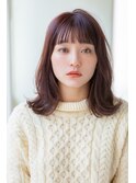 【Unami】ふんわり ミディアムレイヤー 工藤 由佳