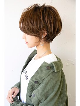 ヴェイン 渋谷(vain) 【vain#T】丸みとくびれのパーマshort