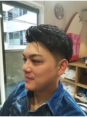 グラデーションツーブロック