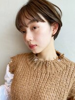 アイティー バイ アルバム 中野店(IT by ALBUM)&nbsp;ラフショート_ハイライトカラーセミウェットウェーブ_87004