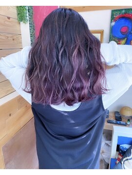 トーク 伊丹本店(TAL'KE) TAL'KE/バレイヤージュ×ピンクバイオレット_691