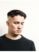 七三オールバックかき上げヘアコンマヘア２１２