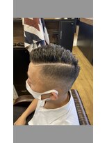 ブロートーキョー(BroTokyo)&nbsp;MEN'Sミドルスキンアッシュブラックフェード