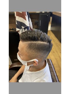 ブロートーキョー(BroTokyo) MEN'Sミドルスキンアッシュブラックフェード