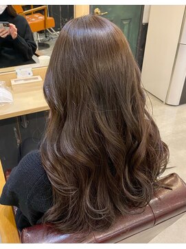 オースト ヘアー ステラ 新宿店(Aust hair Stella) リンゴ幹細胞うる艶ヌーディーグレージュ　Y