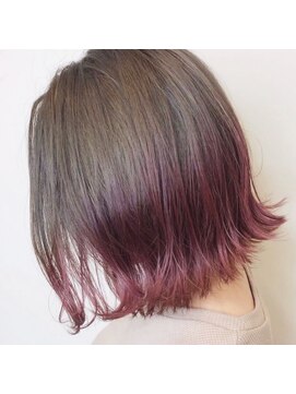 アニータバイガネイシャ(Aujua anita by ganesha) 韓国ヘア【人気！！】インナーカラー×ベリーベリーピンク