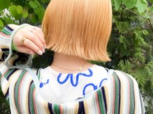 【ブリーチデザイン】キレイな髪を保つために。ダメージを抑えたデザイン。