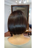丸みのある柔らかストレート