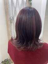 美容室 パルス 静岡鷹匠店(PALS) 外ハネミディアム