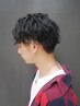 【men`sコース】[カット＋ツイストスパイラルパーマ]￥11000