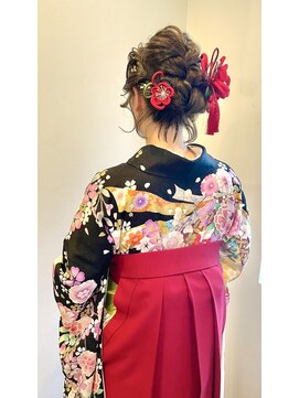 アラヘアー(ara HAIR) 卒業式スタイル