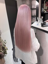 ペレ 渋谷(PELE)&nbsp;K190_ホワイトピンク ブリーチ2回~