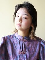 フリップビーアヴェダ(FLIP B AVEDA)&nbsp;本八幡×イヤリングカラー×ハンサムボブ