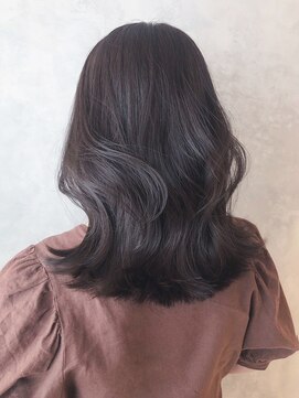 アイティーバイアルバム 八王子店(IT by ALBUM) モカグレージュ_グレージュカラーボブウルフ_ba401561