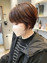 ベルベットヘア 千早店(Velvet hair)&nbsp;柔らかくまとまるマッシュショート 【福岡聖容】